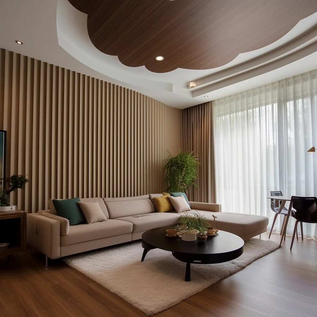 Wood Interior Wall Timber Panels Soundproof 2700 WPC Sheets