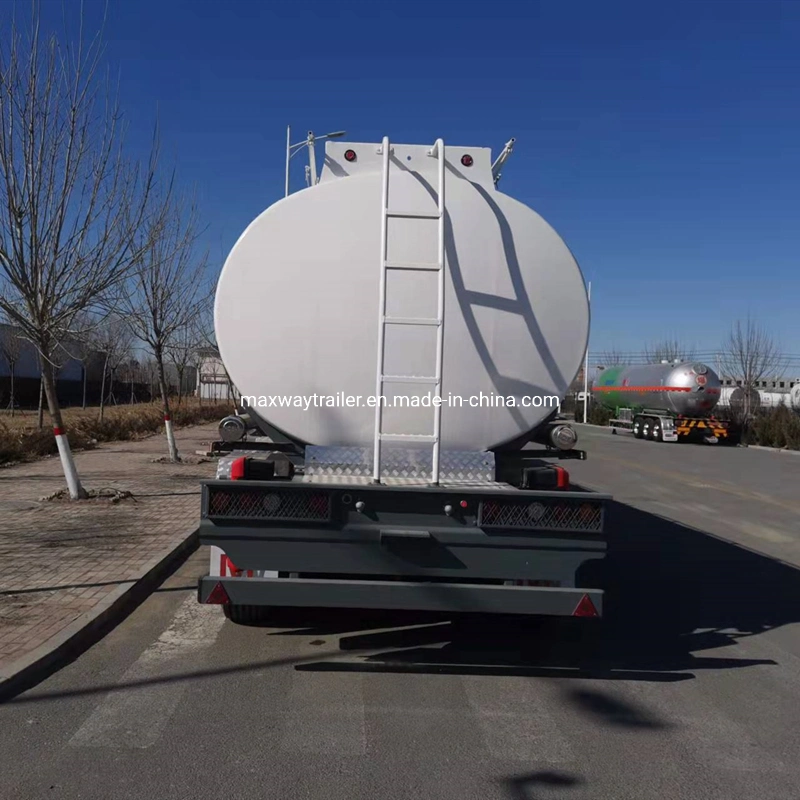 Maxway Fuel Transportation 45000 to 50000 Liter Stainless Steel Tank Trailer