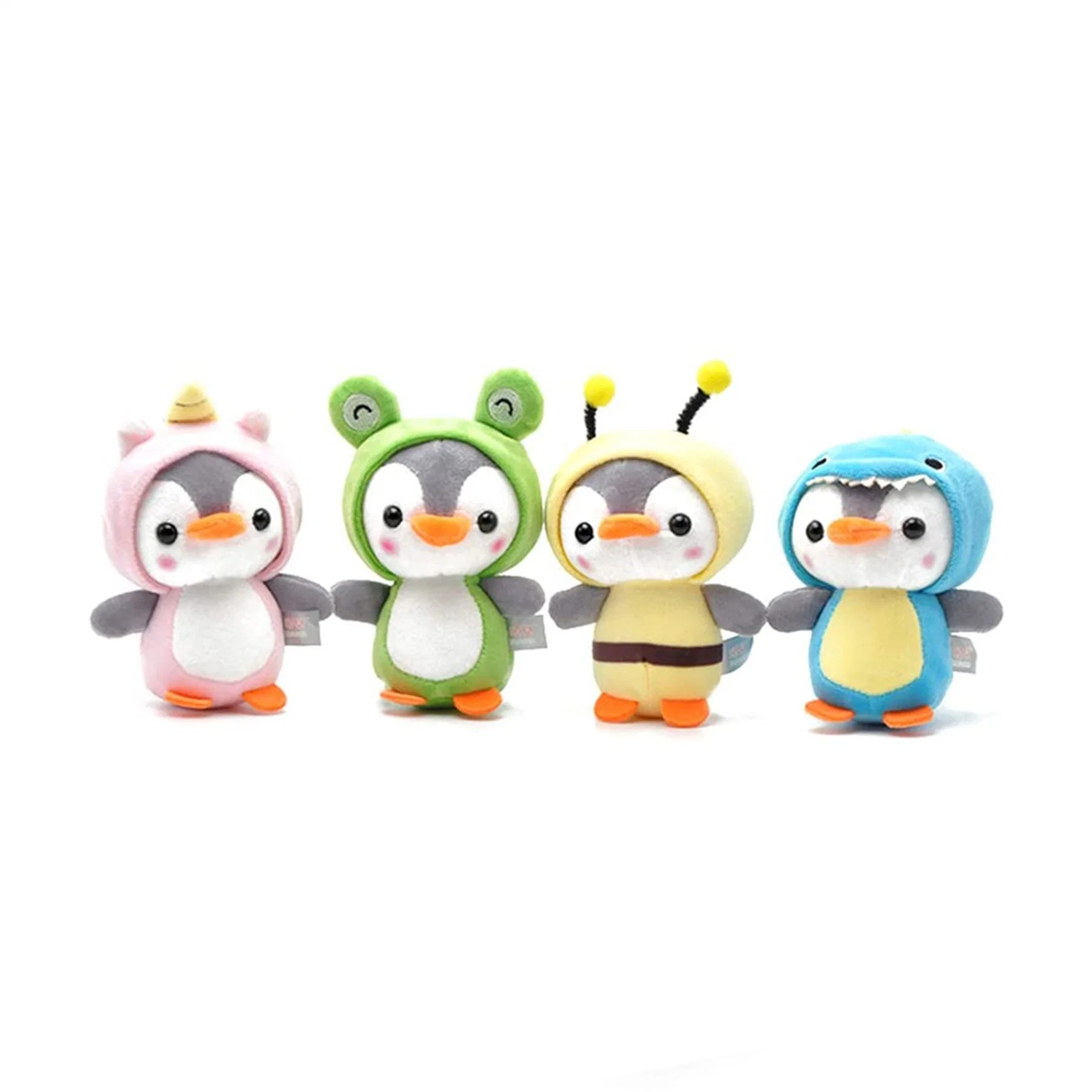 Penguin Keychain Soft Stuffed Custom Ce Toy with Personalized Suits