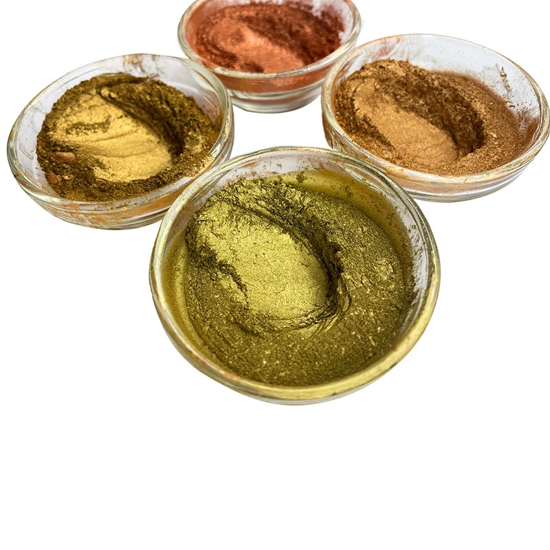 800 mesh haute pureté Pale Gold poudre de bronze métallique Pigments