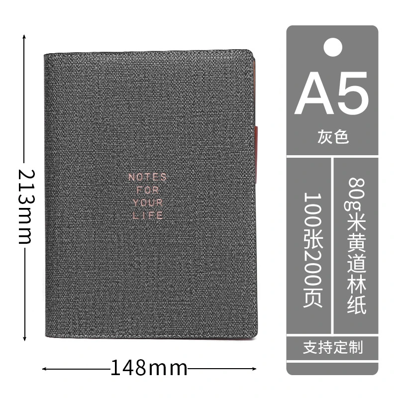 A5 Ledger Business Notepad Creative Simple Diary Printable Logo Wholesale/Supplier