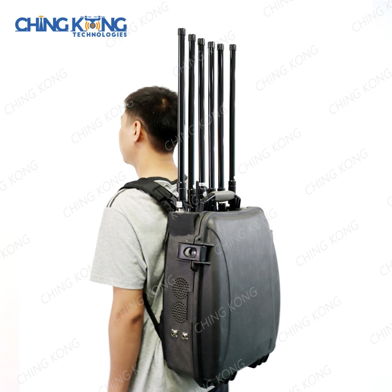 High Power Anti-Drone 2,4G GPS 5,8g 433 Drone Jammer