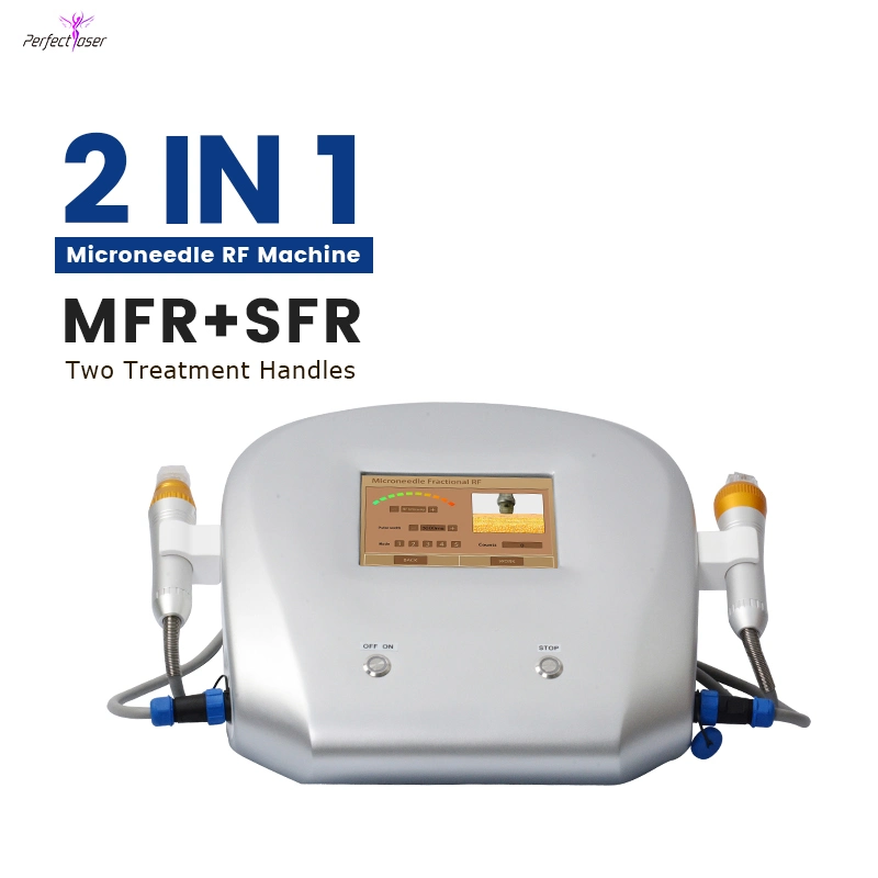 Mfr Sfr Microneedling fractionnaire de fréquence radio RF mieux que le Derma Machine à rouleaux