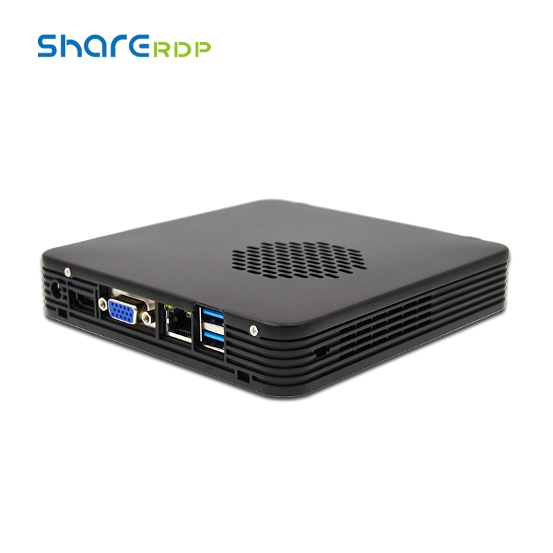 Share Thin Mini PC Desktop Office Computer Intel Celeron N2840 X3 Nettop