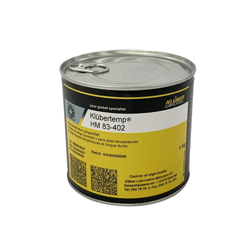 Kluber Temp Hm83-402 1kg/ Tank High Temperature Roller Bearing Butter Grease