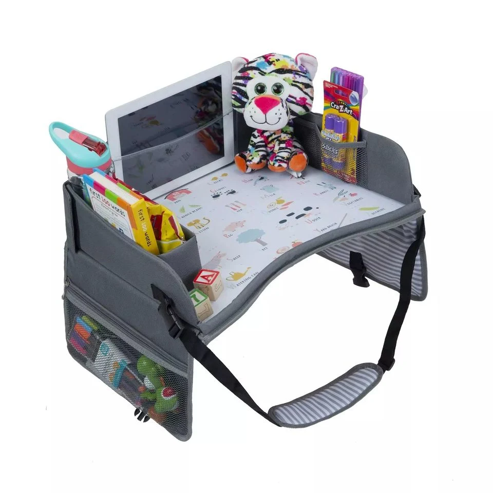 Hot Sell Children Play Snack Bag Car Seat Table Kids Travel Tray