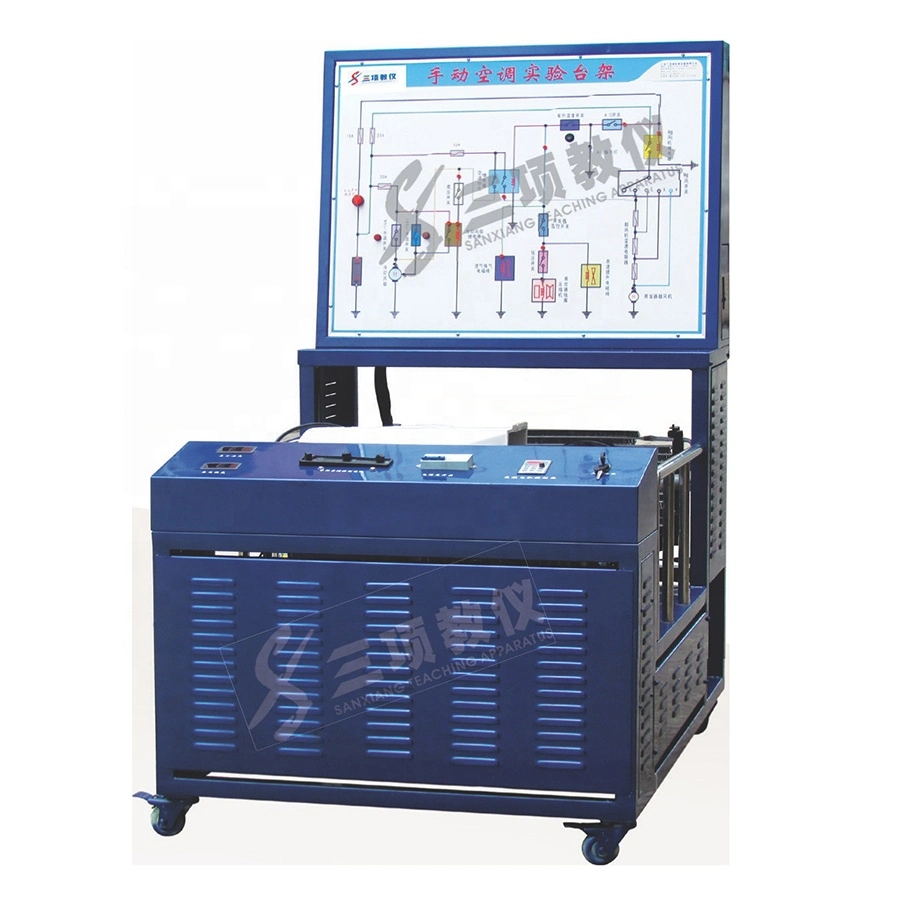 Sanxiang Manual Air Conditioner Desmontagem e montagem Teste de bancada profissional Formação de equipamento educativo