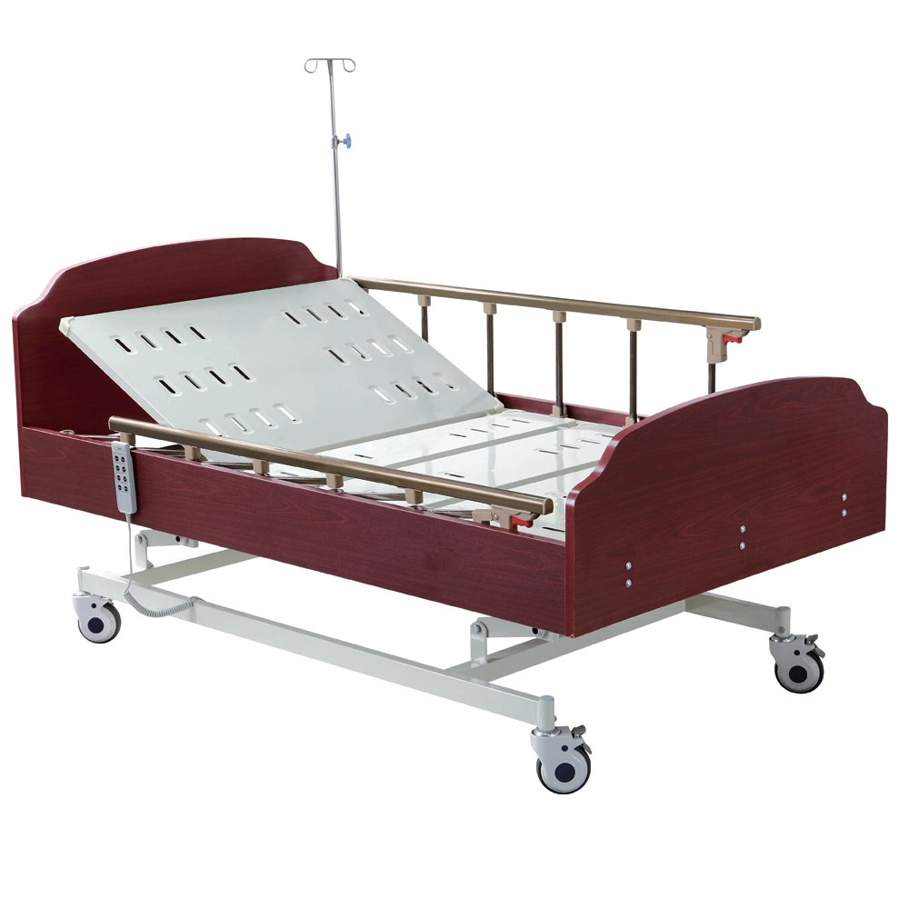 Planos de acero de dispositivos médicos de atención domiciliaria eléctrica cama de hospital (TN-830)