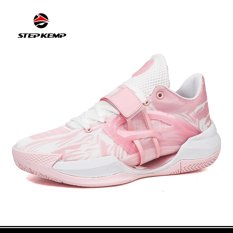Men Women Athletic Footwear with Superior Support Anti-Slip Design Basketball Shoes Ex-23b6069
