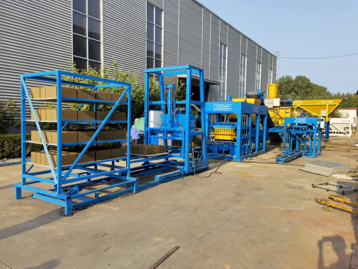 Widely Used Concrete Block Making Machine for Sale in USA