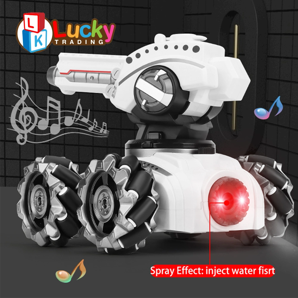 4WD Battle Stunt Car with 360&deg; Rotating LEDs Music