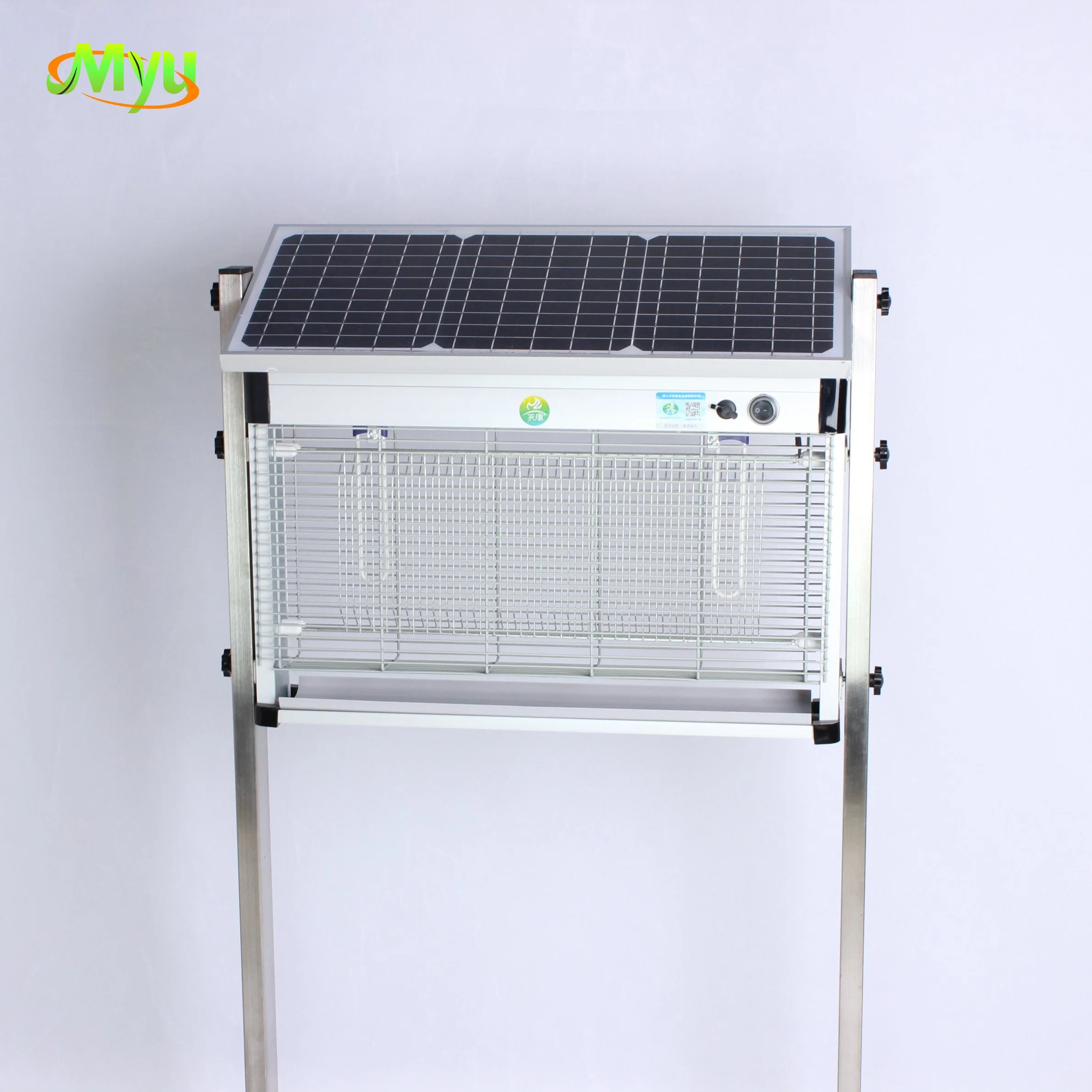 High Efficiency Outdoor UV Solar Killer Pest Trap Mosquito Insect Zapper Lamp