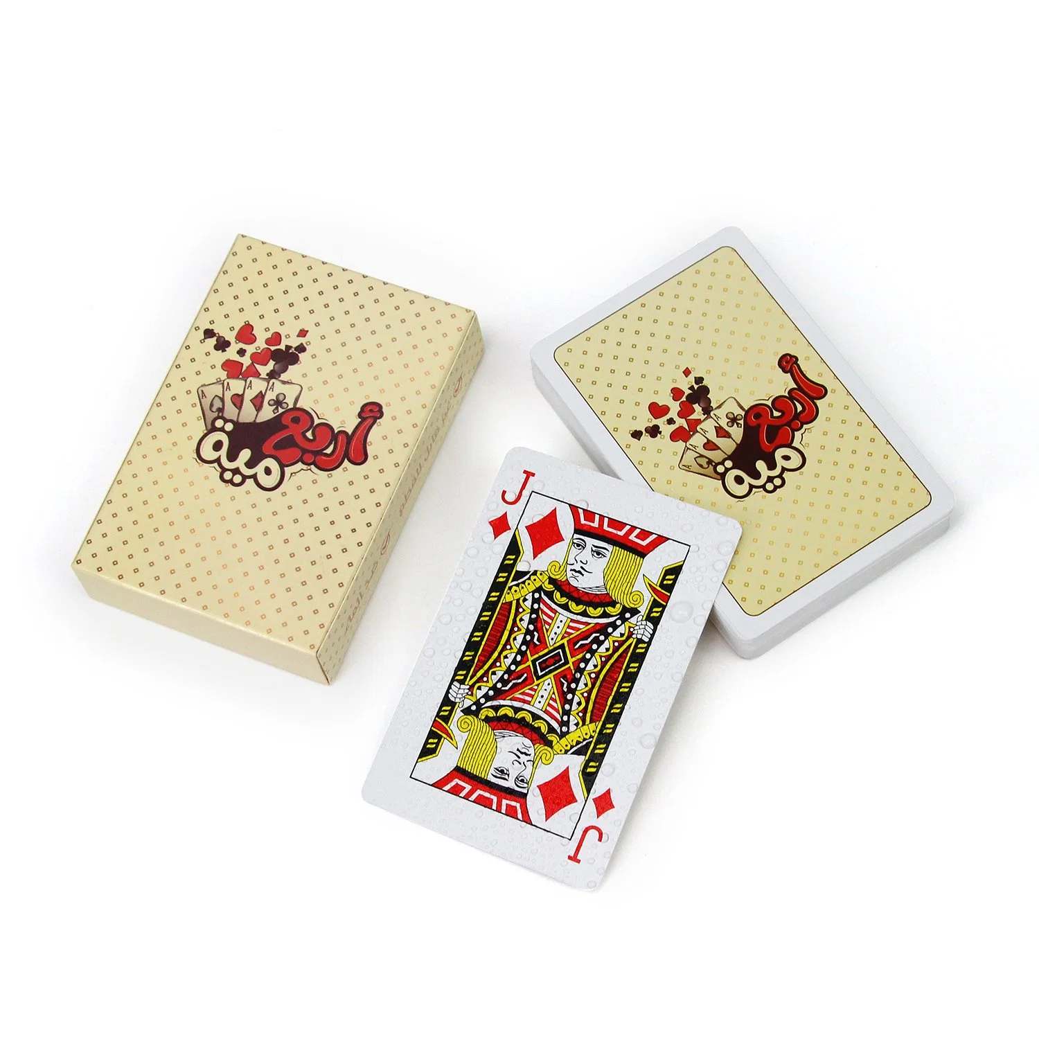 Free Sample High quality/High cost performance  Waterproof Poker Printing Customized Plastic Playing Cards