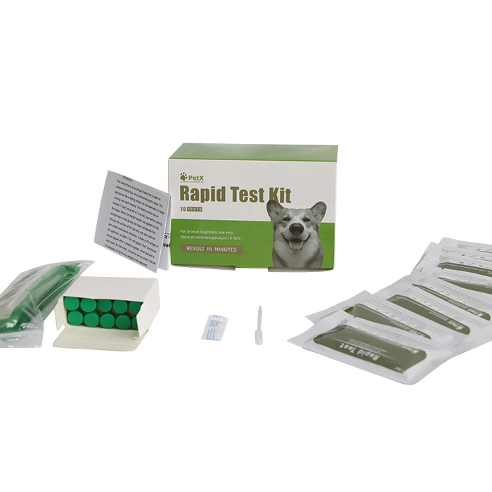 Cpv AG antigènes du virus Parvo Canine Kit de test de dianostic rapide