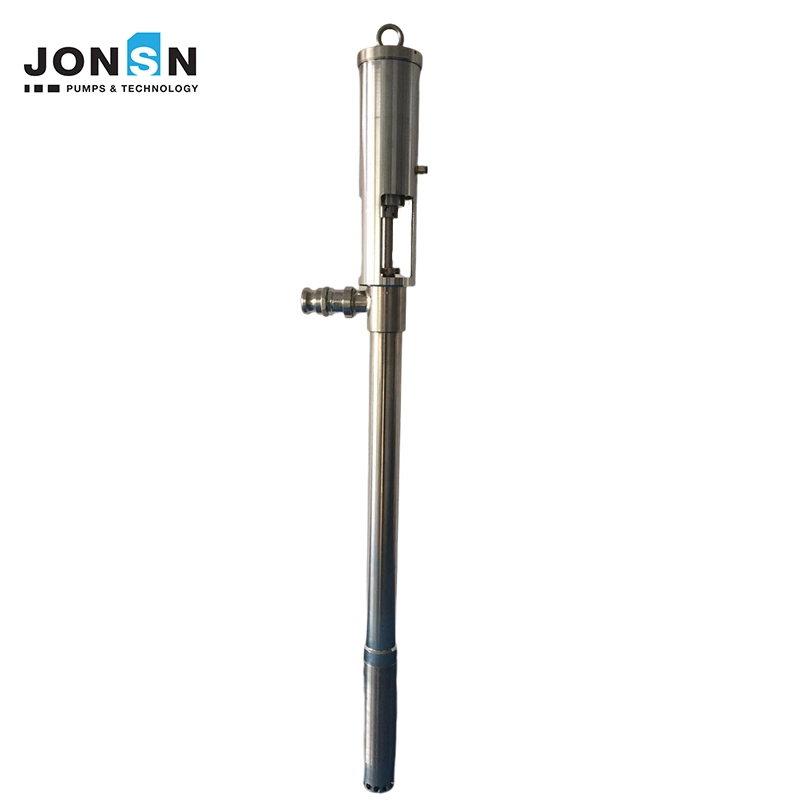 Stainless Steel Grease Injector Vertical Pneumatic Piston Pump