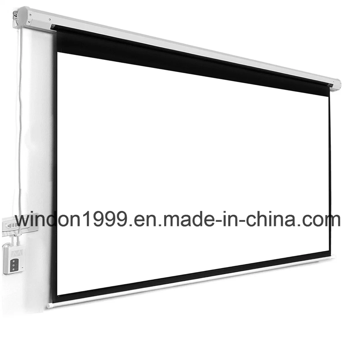 Matte White Projection Screen, Electric Projector Screen