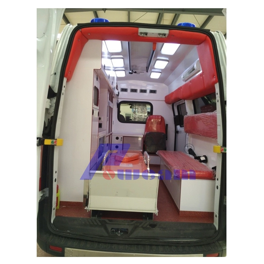 Right Hand Drive Hospital First Aid Ambulance Vehicle