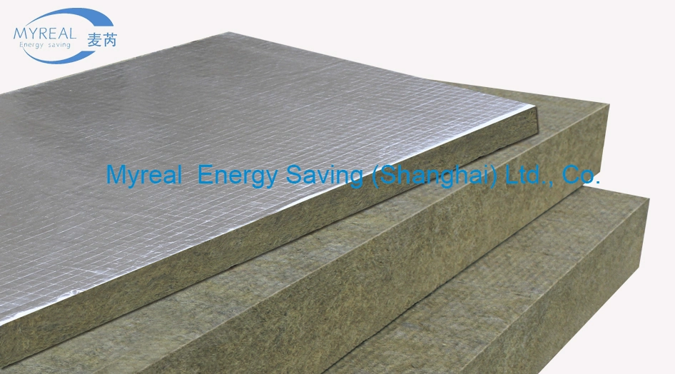 Rock Wool Board Thermal Insulation External Wall 60-120kg/M3 with CE, A1 FM Certificate