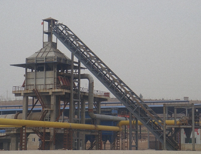 Transportador de correa resistente al calor de la minería