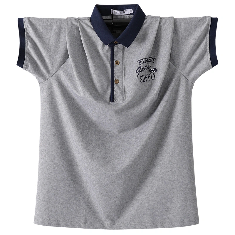 Elegante Europa 100% algodón camisetas polo Mens