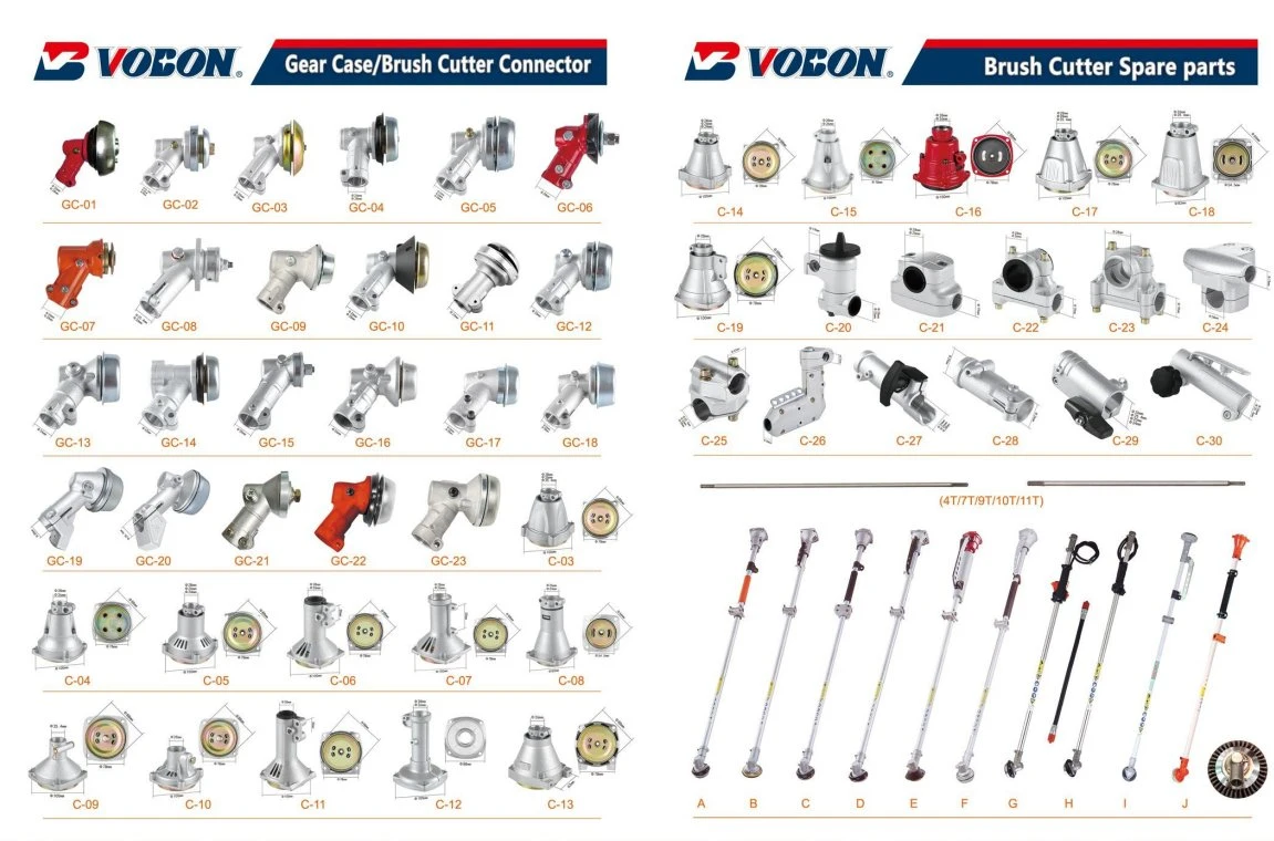 Vobon C-06 Brushcutter Spare Part- Gear Case