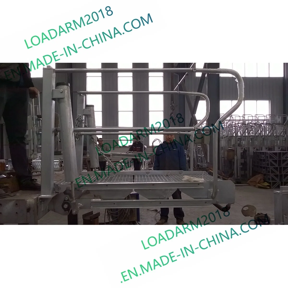 Customized Oil Tank Truck 3 Steps Folding Ladder