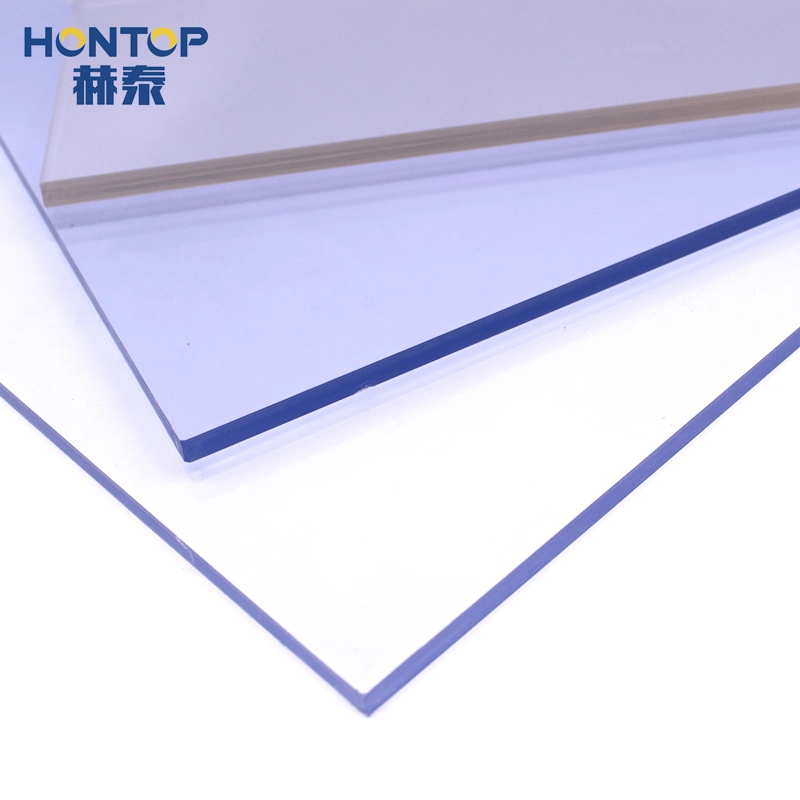 Transparent 6mm Anti-Fingerprint Windproof Waterproof Thermoformed PETG Sheet Panel