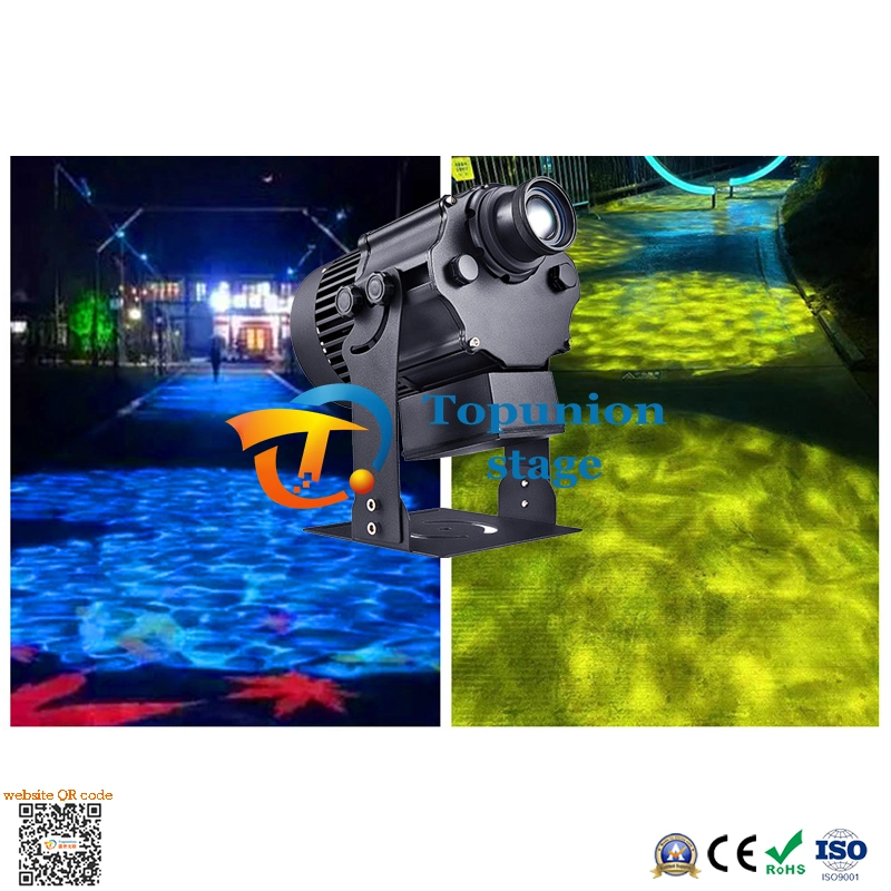 Outdoor IP65 40W Full Color Dynamic Waterproof Wave Water Ripple Light