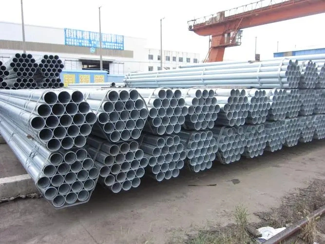 Fabricante China DIP caliente Gi andamios de construcción soldada de acero galvanizado redondo Pre tubo tubo cuadrado