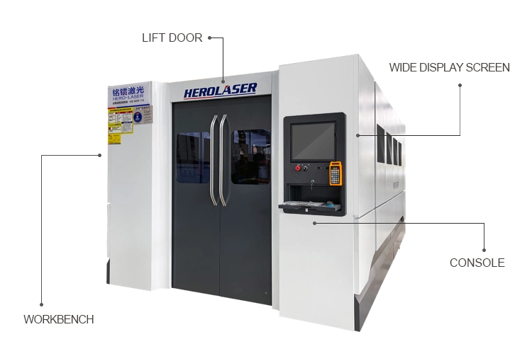 CNC Fiber Laser Cut Cuttting Machine Machinery for Steel Metal Key Aluminum Fencing Panel Wall