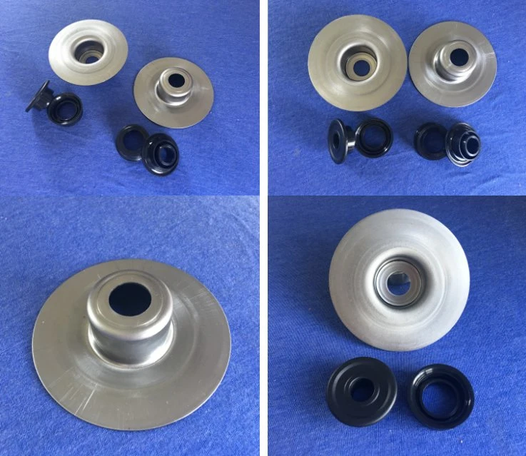 50mm Roller Bearing End Caps Conveyor Components