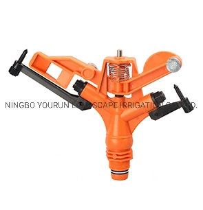 360 Degree 4 Way Agricultural Irrigation Plastic Impact Water Impulse Sprinkler