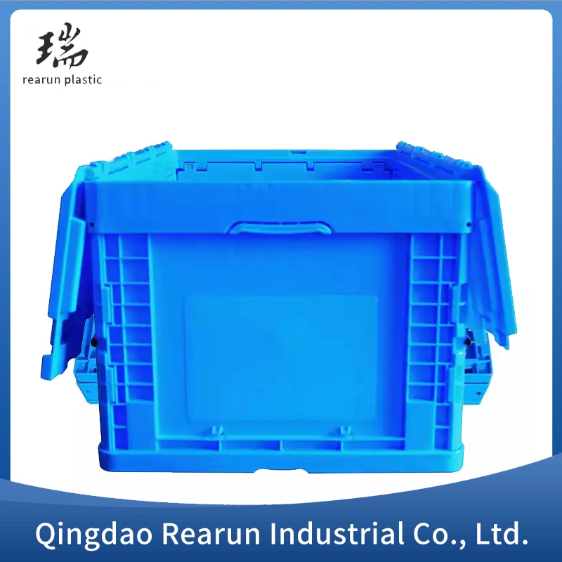 Heavy Duty Folding Storage Plastic Container for Warehouse