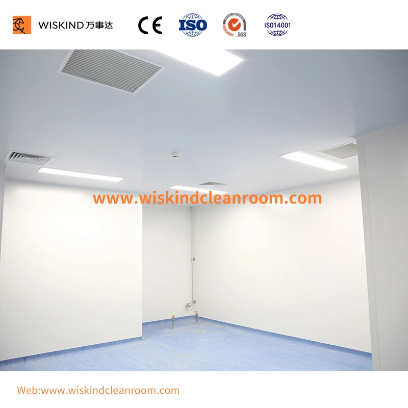 Anti - Noise/Fireproofing/No Dust Accumulation Cleanroom Sandwich Wall Panel