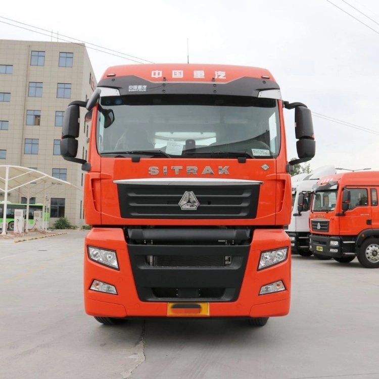 Envío de una pieza camión usado Sinotruck Sitrak G7 GNC 6X4 Camión tractor 380HP 10 camión de ruedas camión de cabeza de tractor usado