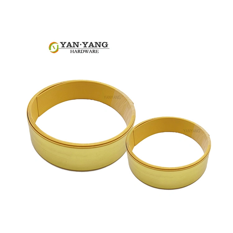 Yanyang Gold 45mm PVC Furniture Edge Trim Seal Strip for High quality/High cost performance 