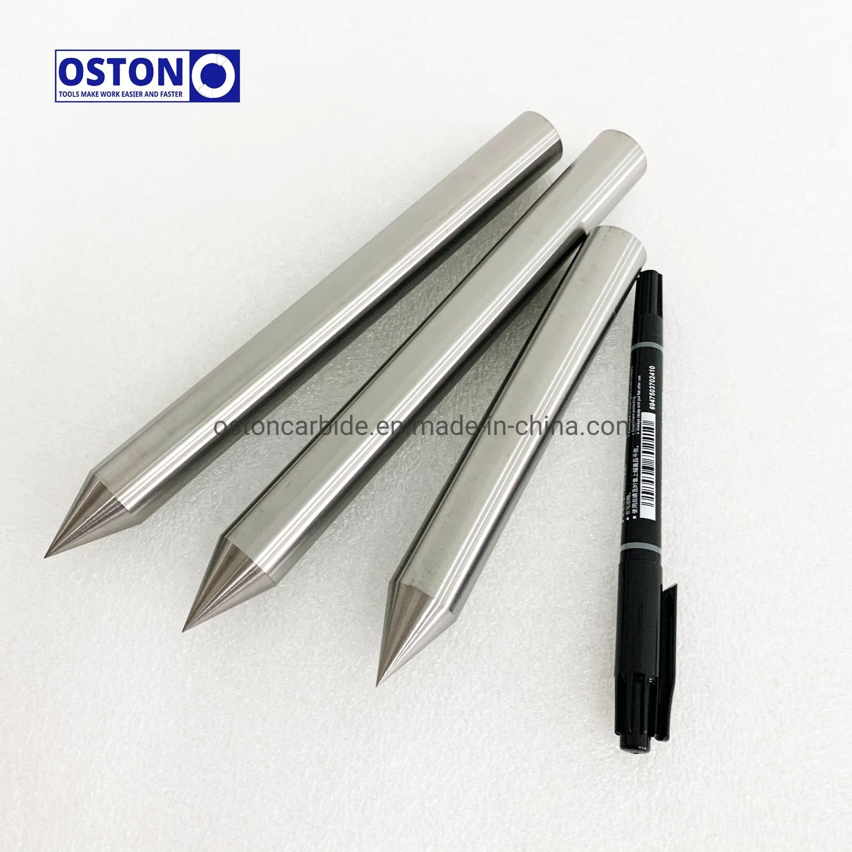 Yl10.2 Od6.0*80mm with 53 Degree Angle Tungsten Carbide Point Pin Needle