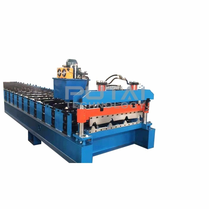 Wholesale/Supplier Galvanized Metal Steel Iron Red/Blue Roof Tiles Roofing Sheets Roll Forming Machines / Building Material Making Machinery