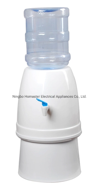 dispensador de agua de plástico de escritorio portátiles Mini Soporte para botella de estante de la botella de agua (Y MMJ)