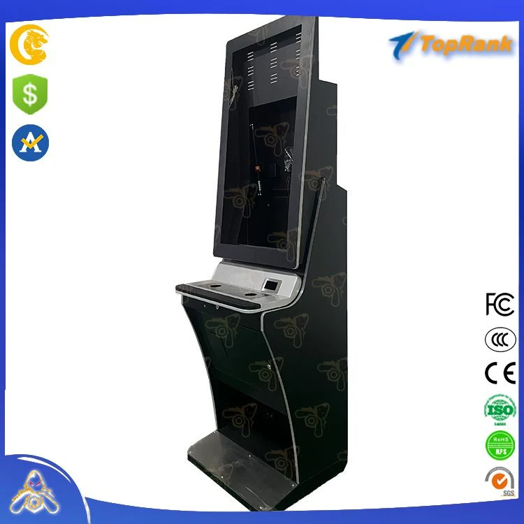 Newest High Profit 43 Inch Curved Touch Screen Arcade Cabinet Skill Game Casino Cash Gambling Slot Machine Multi Game Amusement Jinse Dao Multi 4 in 1