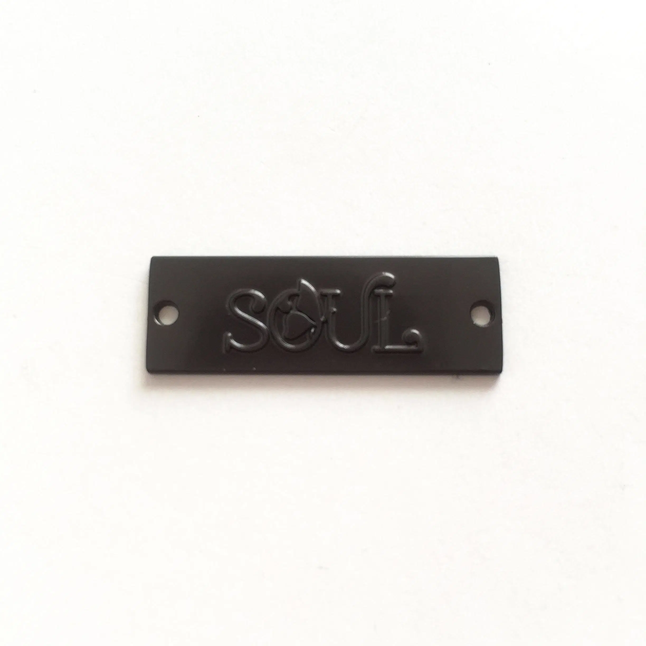 Metal Labels Custom Design Brand Logo for Clothes Tags Patches