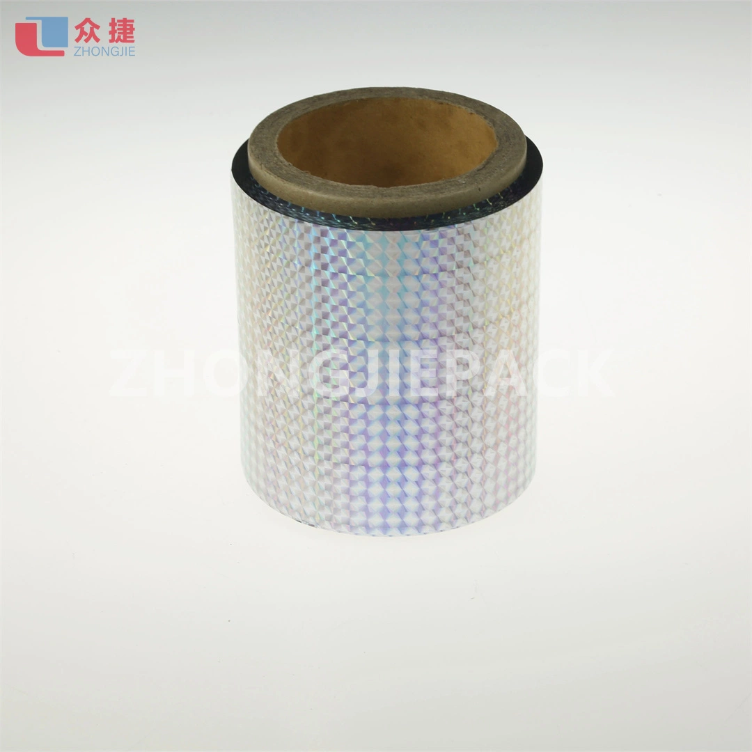 Custom Self Adhesive Metallized Plastic BOPP Holographic Lamination Film