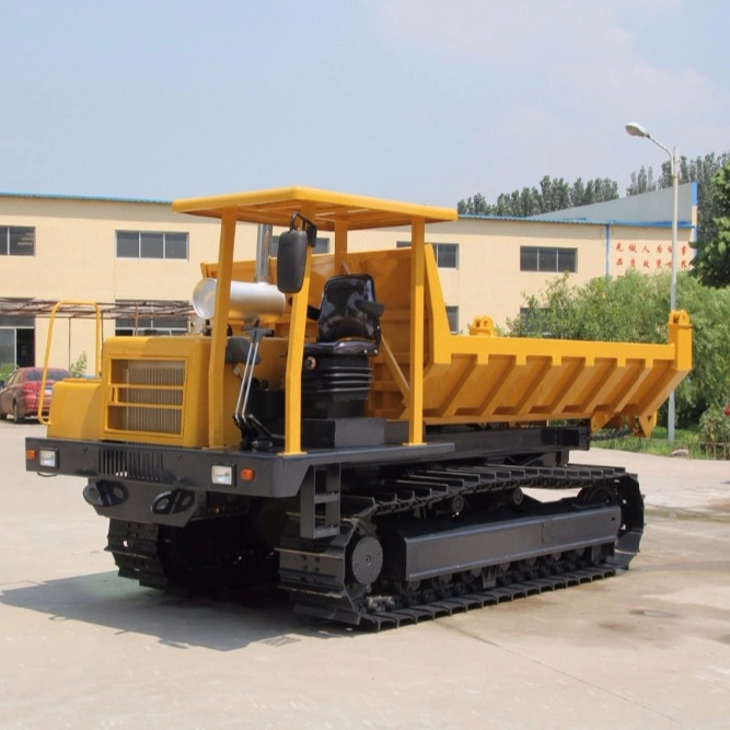 6-20 toneladas de carga útil Crawler Carrier vía Dumper para Foreset y la agricultura