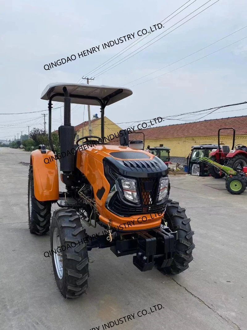 Mini Farm Tractor Price 4X4 Farming Machine Agricultural High-End Seats with Built-in Reversing Camera