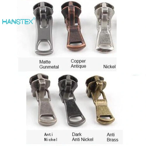 Hans preço Atacado Decorativo Metal Zipper Sliders # 3