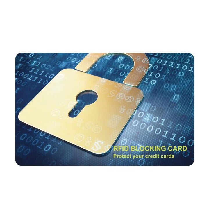 Schnelle Verkaufsförderung Geschenk RFID Blocking Card mit bester Qualität