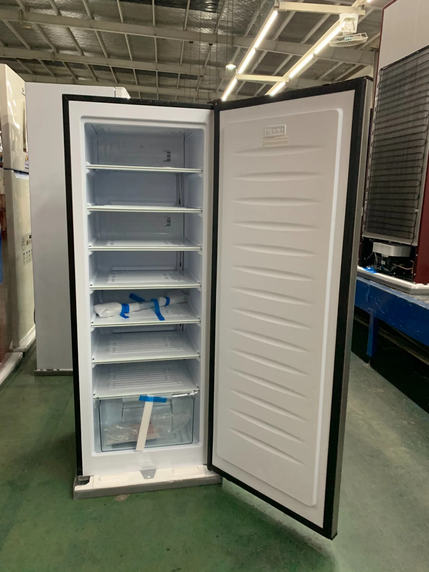 Customize Stainless Steel Upright Commercial Deep Freezers with Drawers