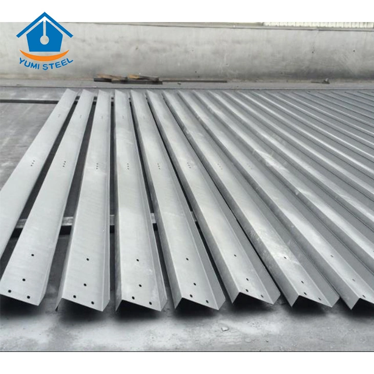 Galvanized Steel Z Section Purlins for Structural Roofing