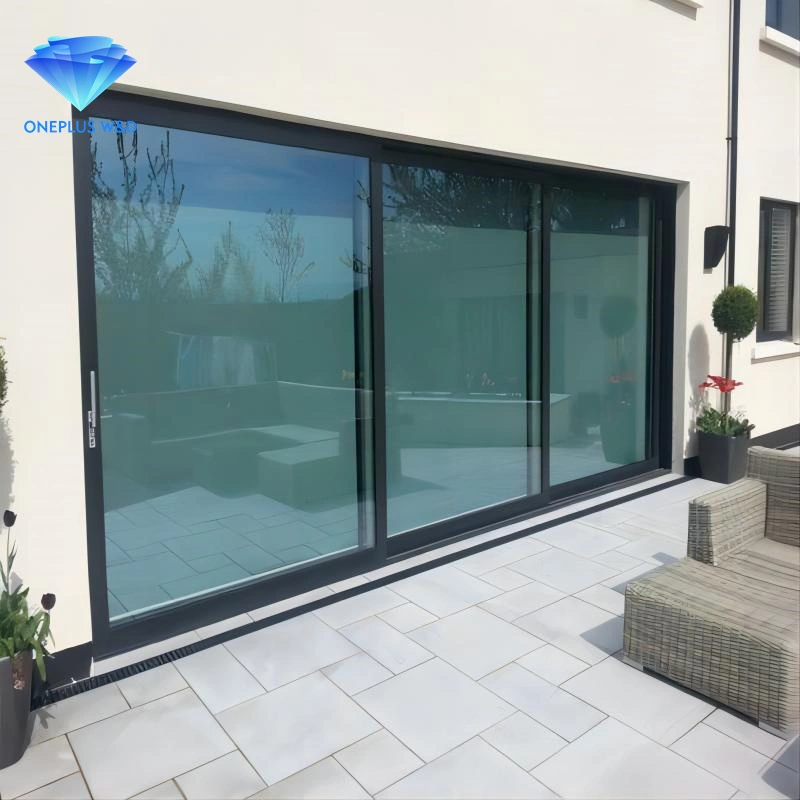 Wholesale Price Modern Design Aluminium Frame Glass Lift Sliding Door