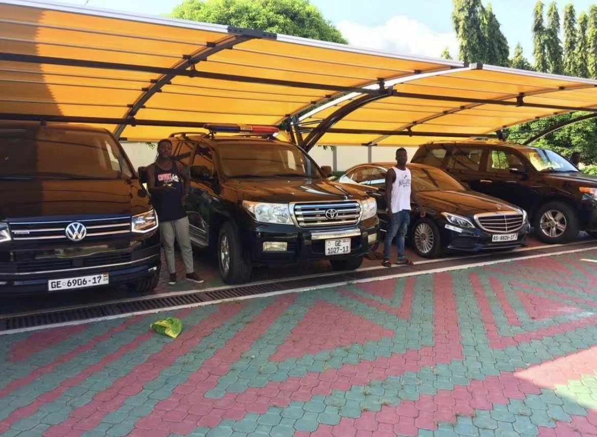 Hot DIP Zink Beschichtung Carport mit niedrigeren Kosten